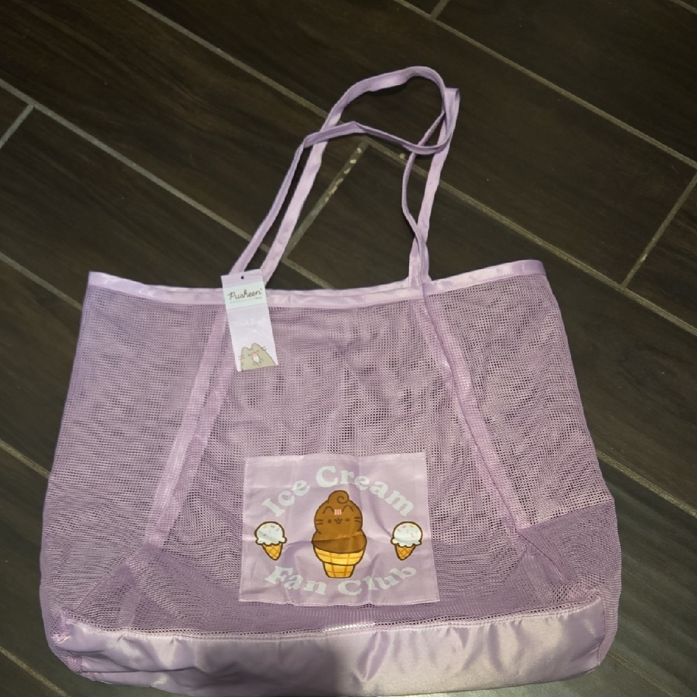 Pusheen Mesh Tote Bag NWT